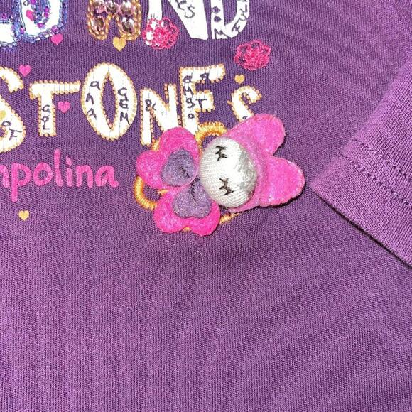 Pampolina Purple Beaded Shirt Size 3T - Picture 5 of 5
